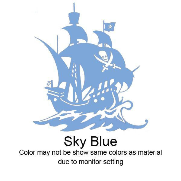 Sweet Pirate Ship Wall Decal