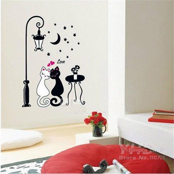 DIY 3D Cats In Love Wall Decor