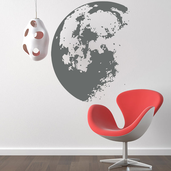 Cool Moon Wall Decal