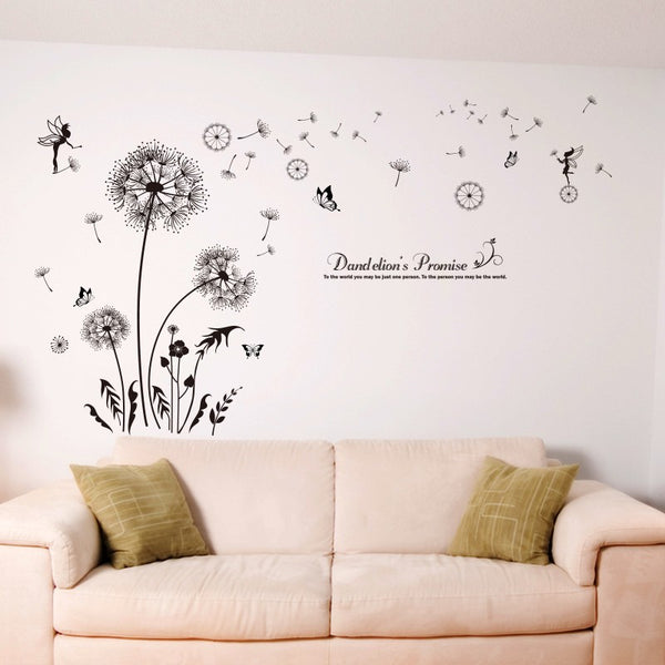Dandelion Fairies Wall Decal