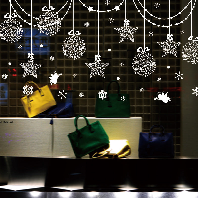 DIY Star Snow Angel Decals