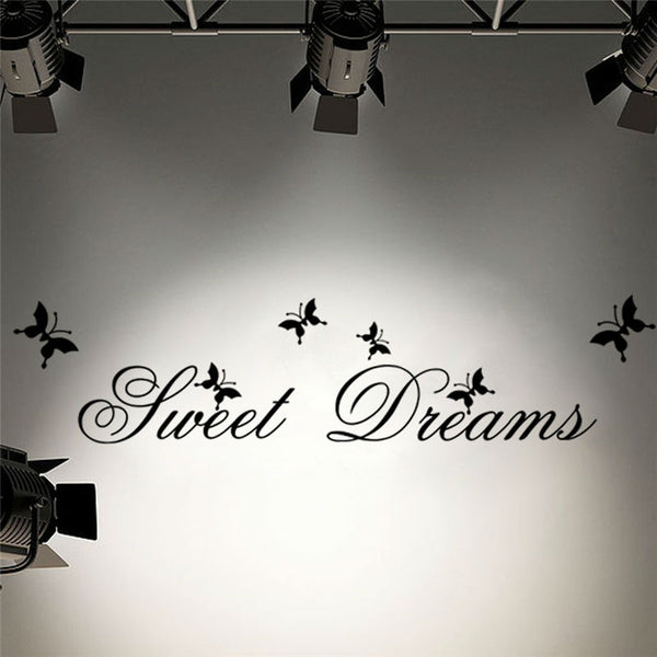 Sweet Dreams Quote Decal