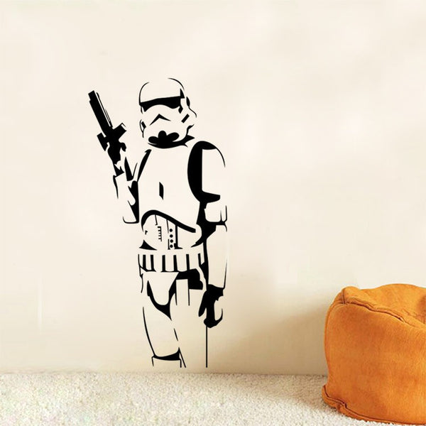 DIY 3D Storm Trooper Wall Decal