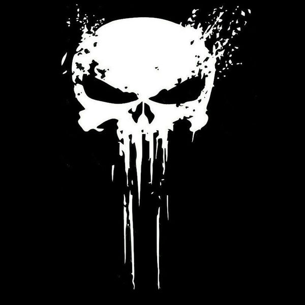 Awesome Punisher Skull Decal