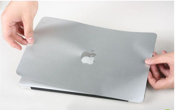 Silver Skins Protective Decal For MacBook