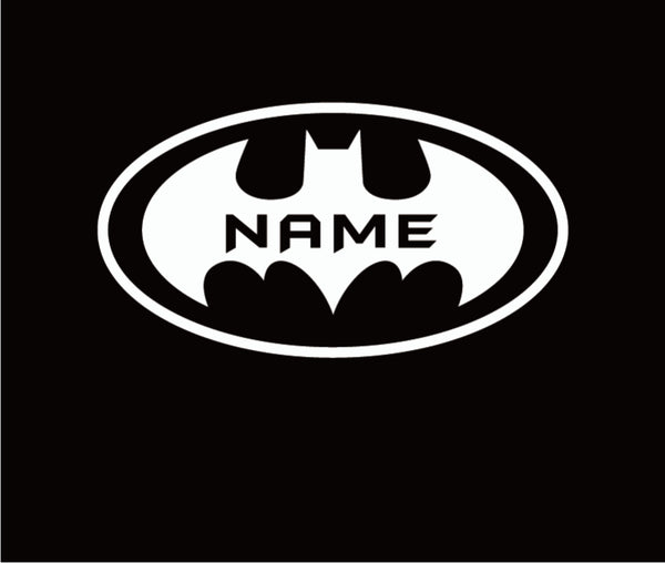 Personalized Batman Decal
