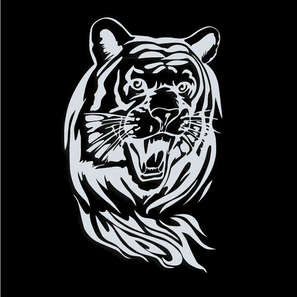 Reflective Tiger Decal
