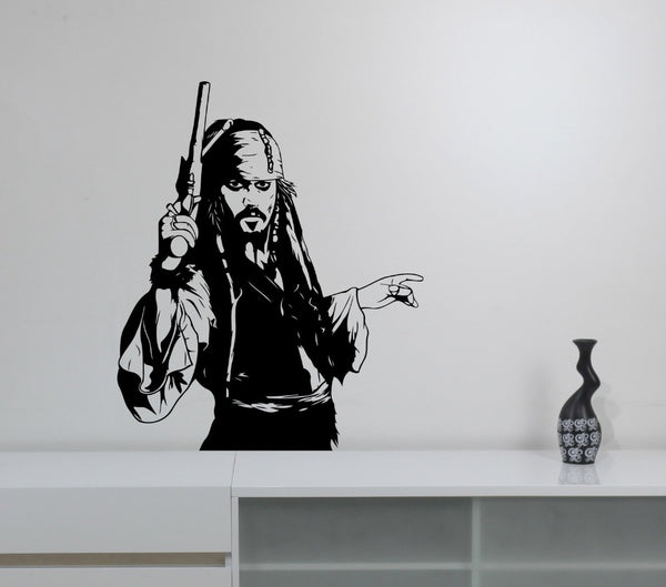 Captain Jack Sparrow Wall Decal