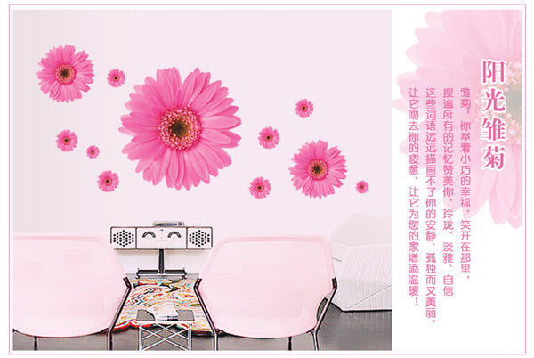 Beautiful Floral Decals