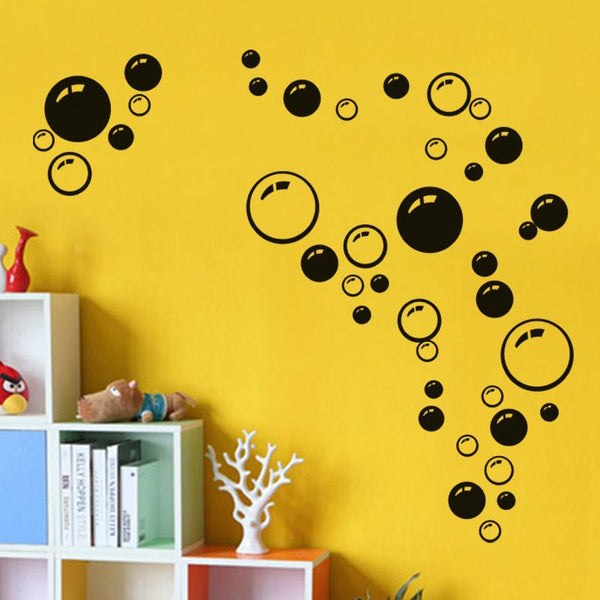 DIY Decorative Bubbles Wall Decals