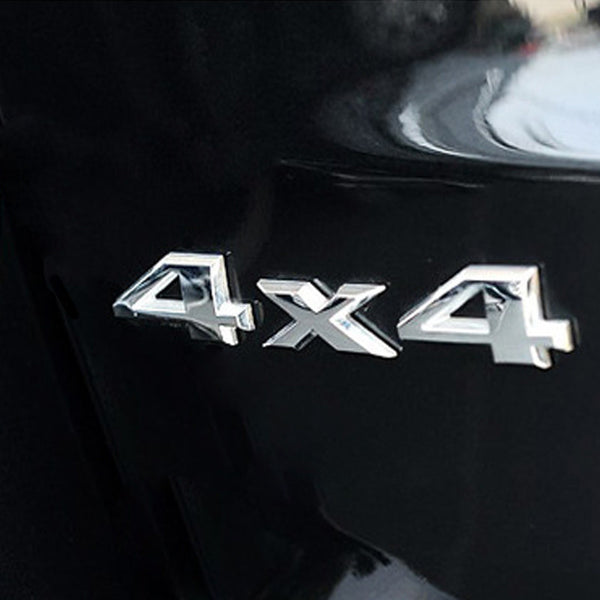4x4 Four Wheel Drive Emblem Decal