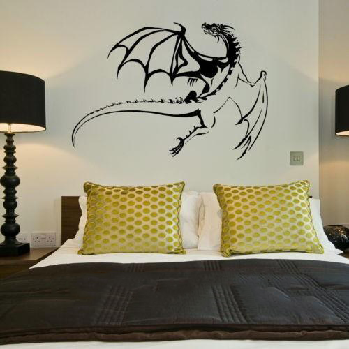 Awesome Flying Dragon Wall Decal