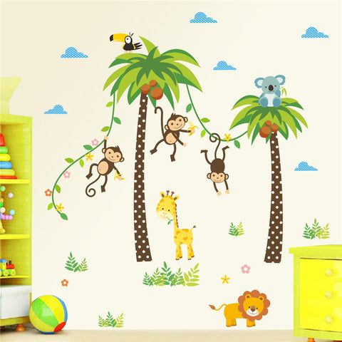 Funny Monkeys Wall Decor