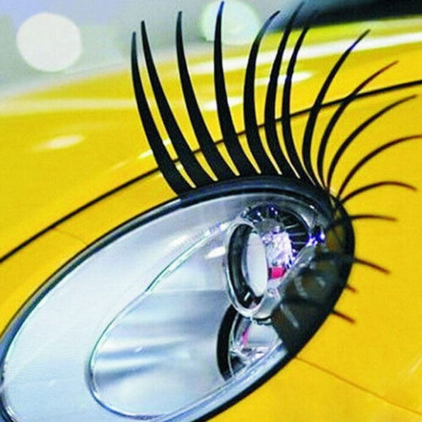 3D Charming Fake Eye Lash Car Decal