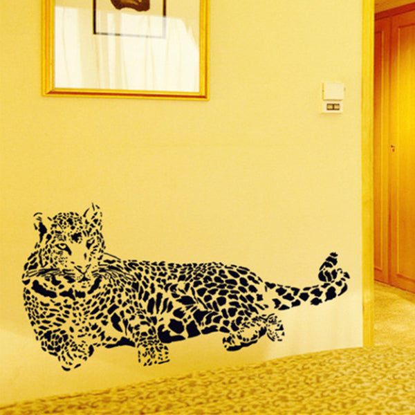 3D Leopard Wall Decal