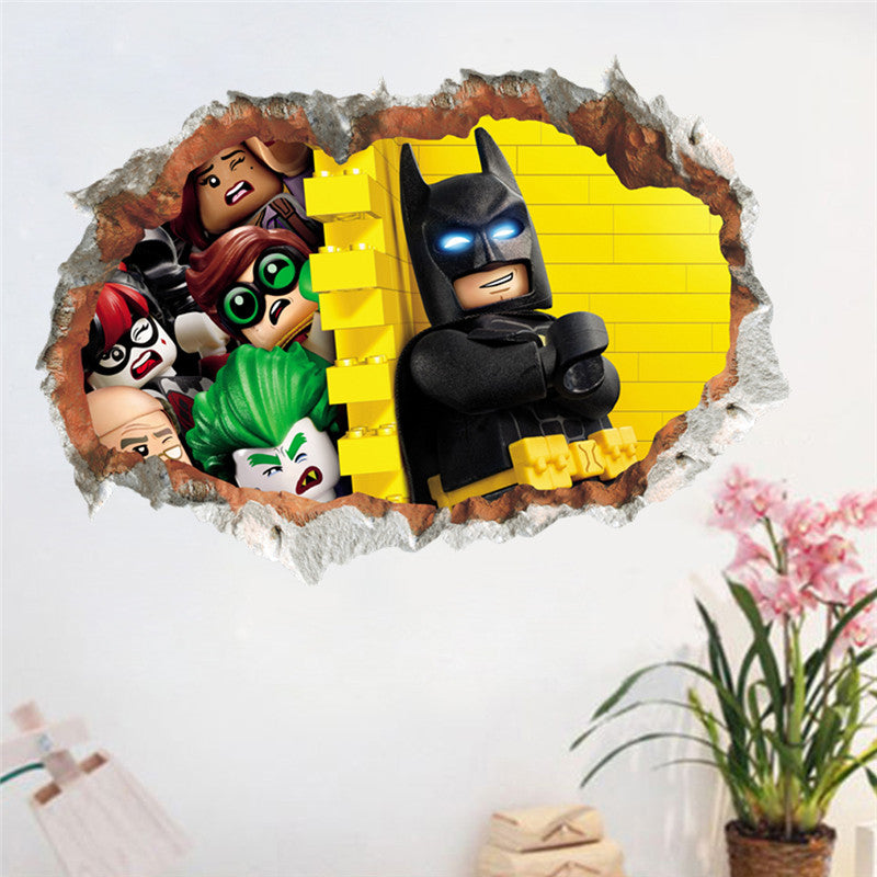 lego custom batman decals