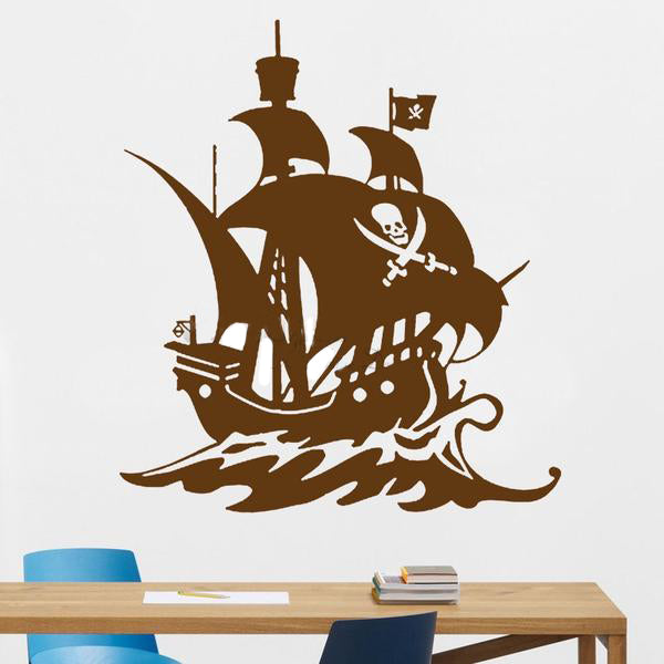 Decorative Pirate Sticker