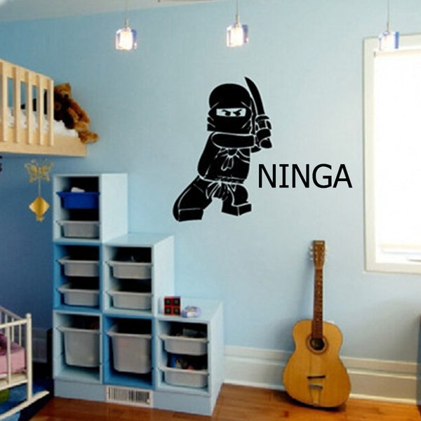 Personalized Ninjago Lego Wall Decor