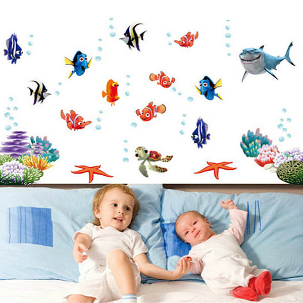 Amazing Animated Fish Wall Decals