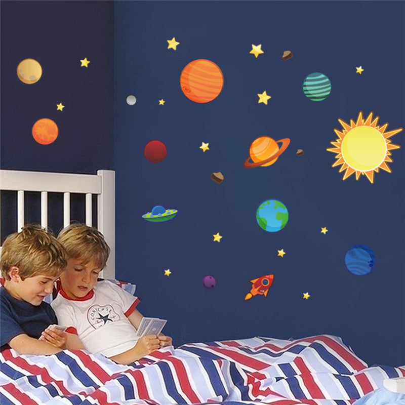 Solar System Wall Decals For Kids