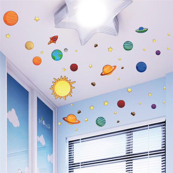 Solar System Wall Decals For Kids