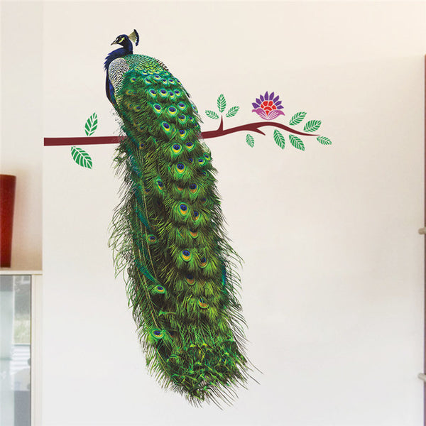 Lovely Peacock Wall Decor