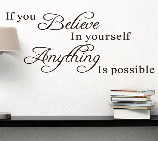 "Believe In Yourself" Wall Decor