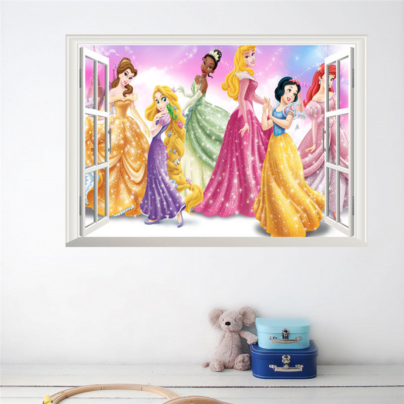 Princess Window Wall Decal - Special Edition