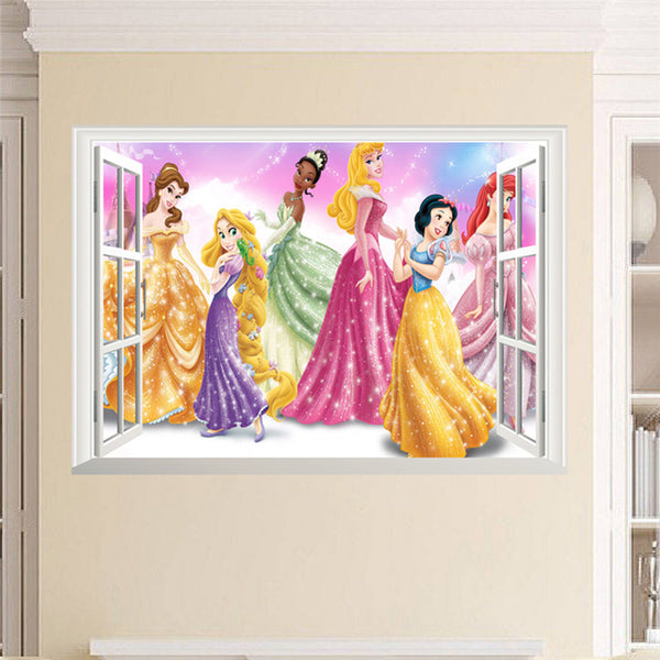 Princess Window Wall Decal - Special Edition