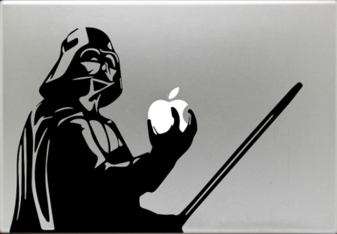 Cool Dark Side MACBOOK Decal - EXTREMELY LIMITED!