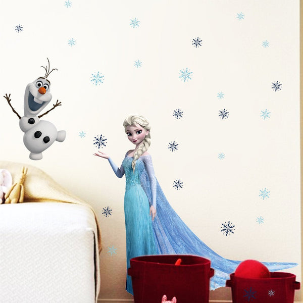 Frozen Wall Decals – Elsa & Olaf