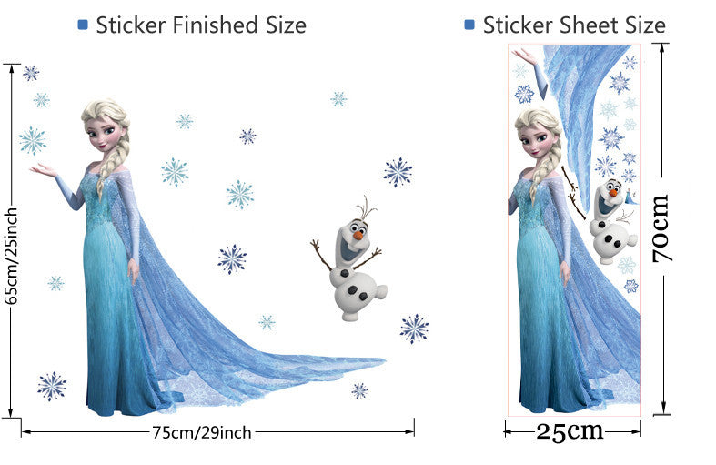 Frozen Sticker - Elsa