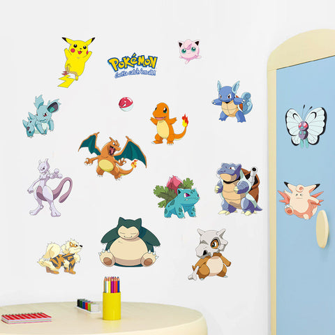 3D Pokemon Wall Decals - Limited Edition B