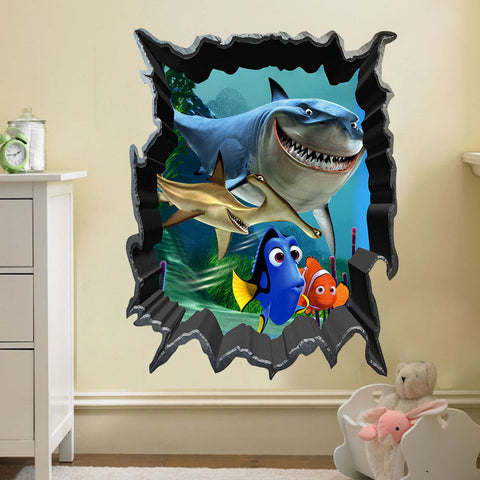 3D Finding Dory Wall Decal
