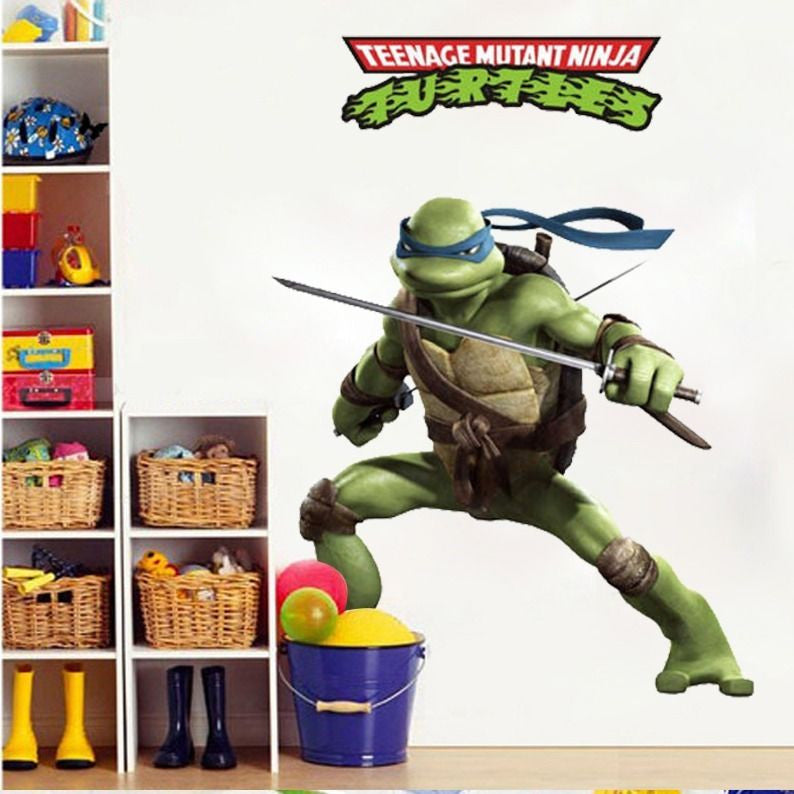 Ninja Turtle Leonardo Wall Decal – Limited Edition