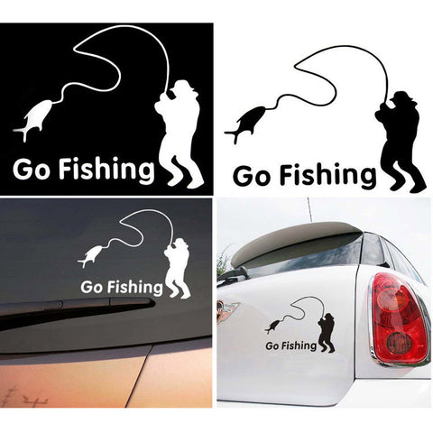 Go Fishing Decal