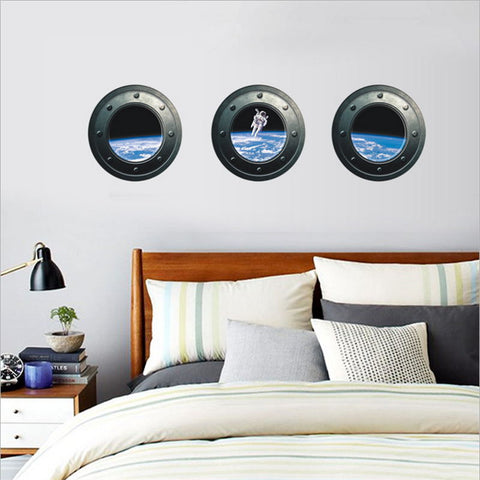 Portal Outer Space Wall Decal