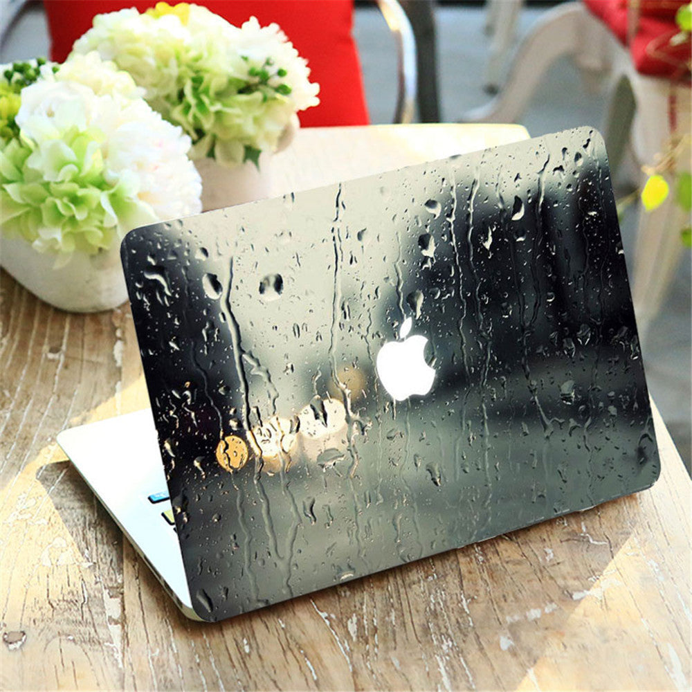 Beautiful Raining Scene MacBook Cover
