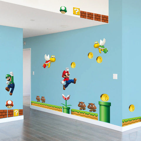 Super Mario Bros Wall Decals – Limited Edition