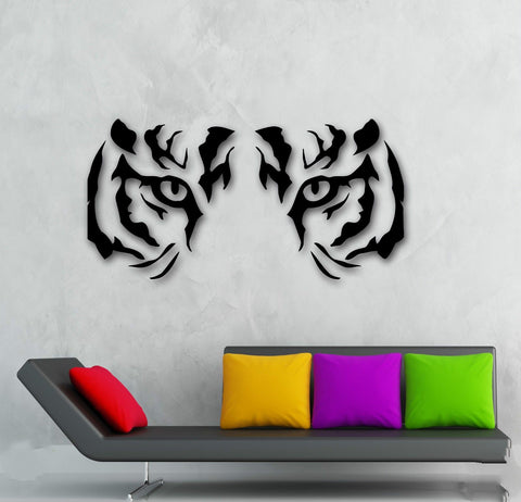 Stunning Tiger Eyes Wall Decal
