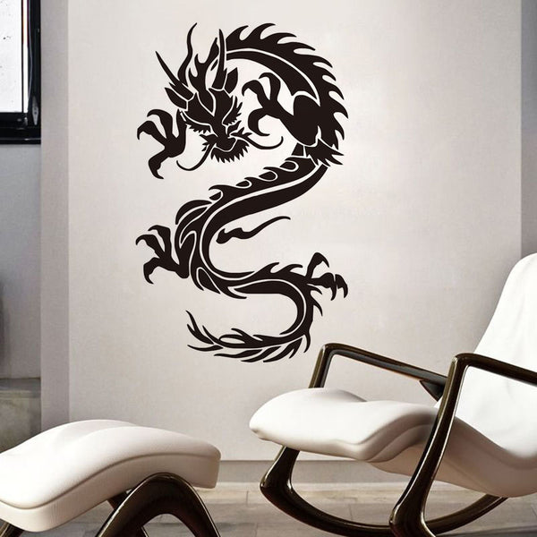 Chinese Style Dragon Wall Decal