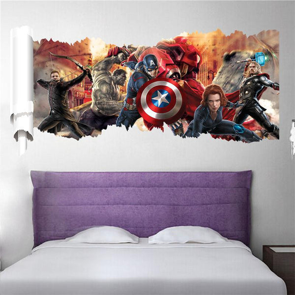 3D Avengers Wall Decal – EXTREMELY LIMITED