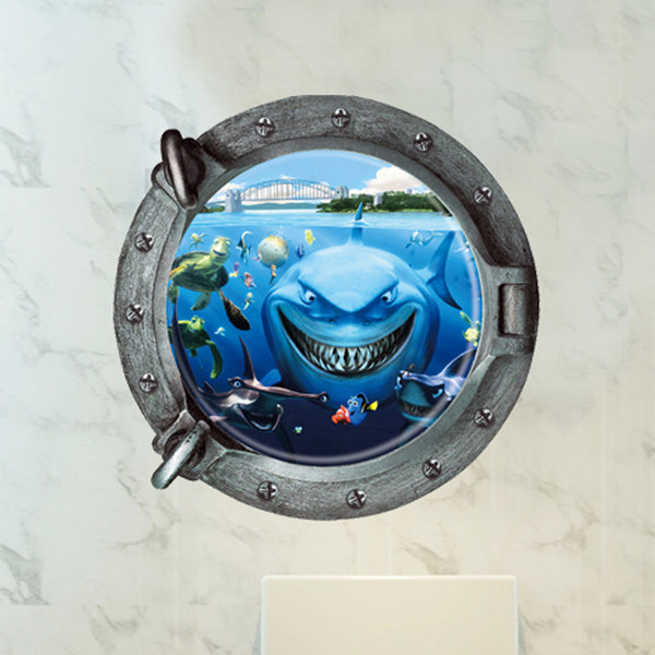 3d Sea Shark Wall Decal - Limited Edition
