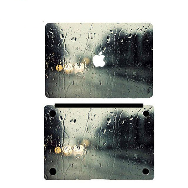 Beautiful Raining Scene MacBook Cover