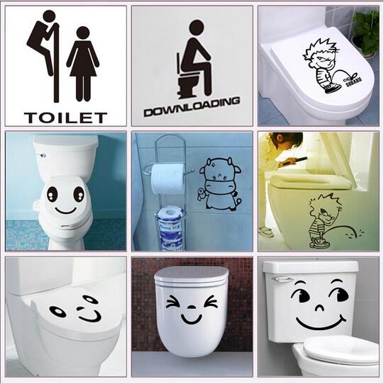 Fun Bathroom Toilet Decals - SPECIAL OFFER!